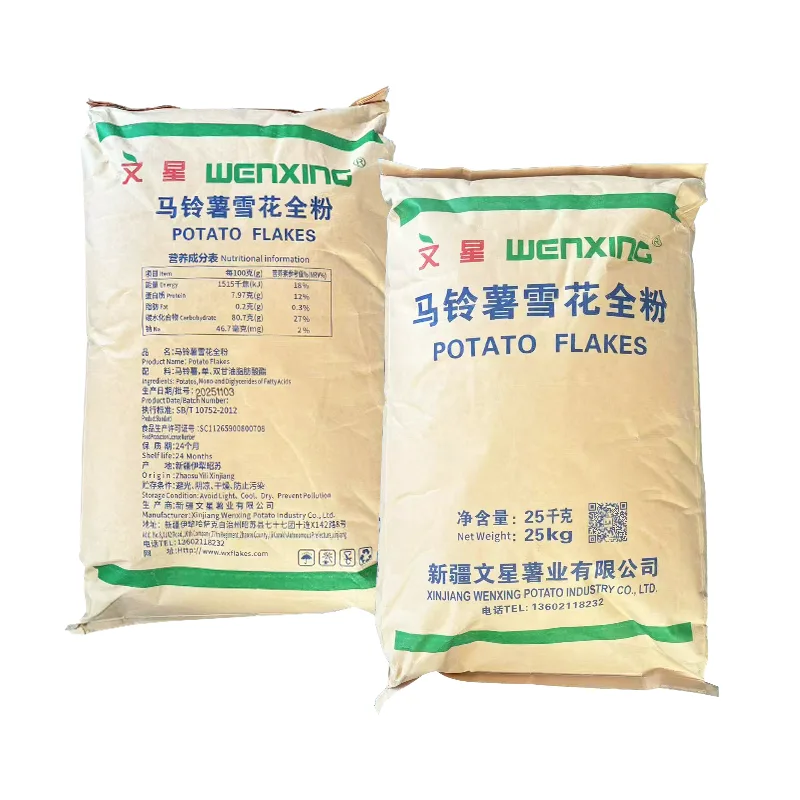 Bagefyld Dehydreret kartoffelsnefnugmel